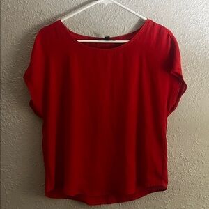 Banana Republic Bold Red Blouse